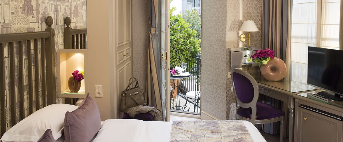 Chambre Supérieure avec balcon à Paris