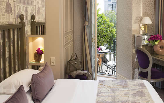 Chambre Supérieure avec balcon à Paris